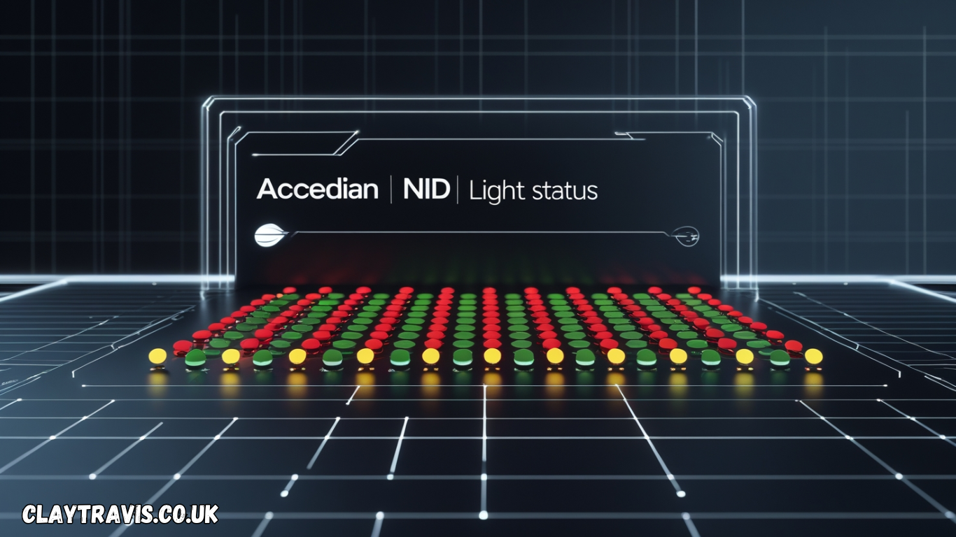 accedian nid light status